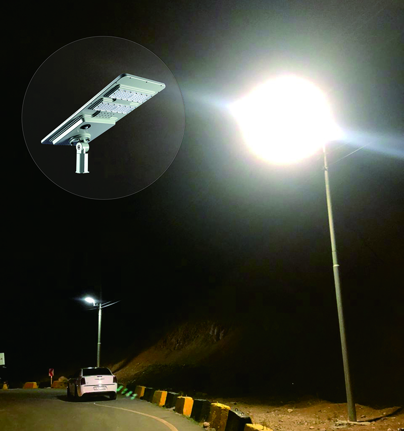 Solar LED Street Light in Iraq