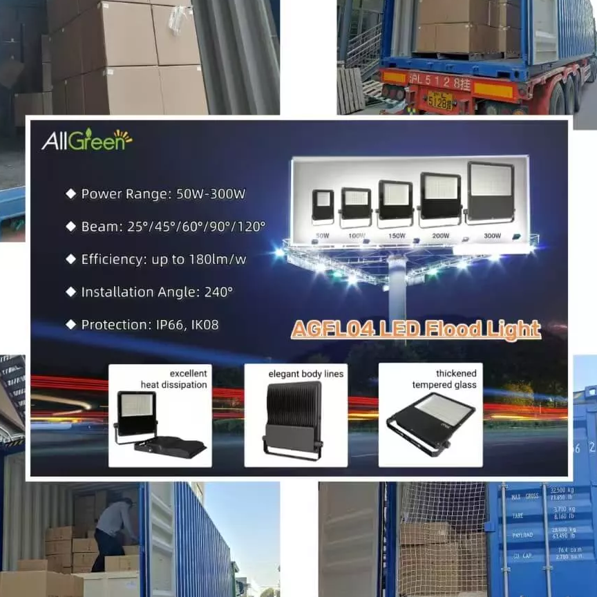 AGFL04 LED Flood Light Shipment Successfully Delivered to Enhance Urban Infrastructure